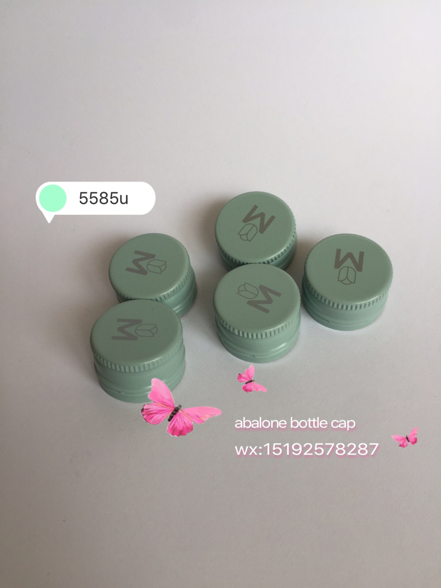 Aluminum cap for 30ml bottle