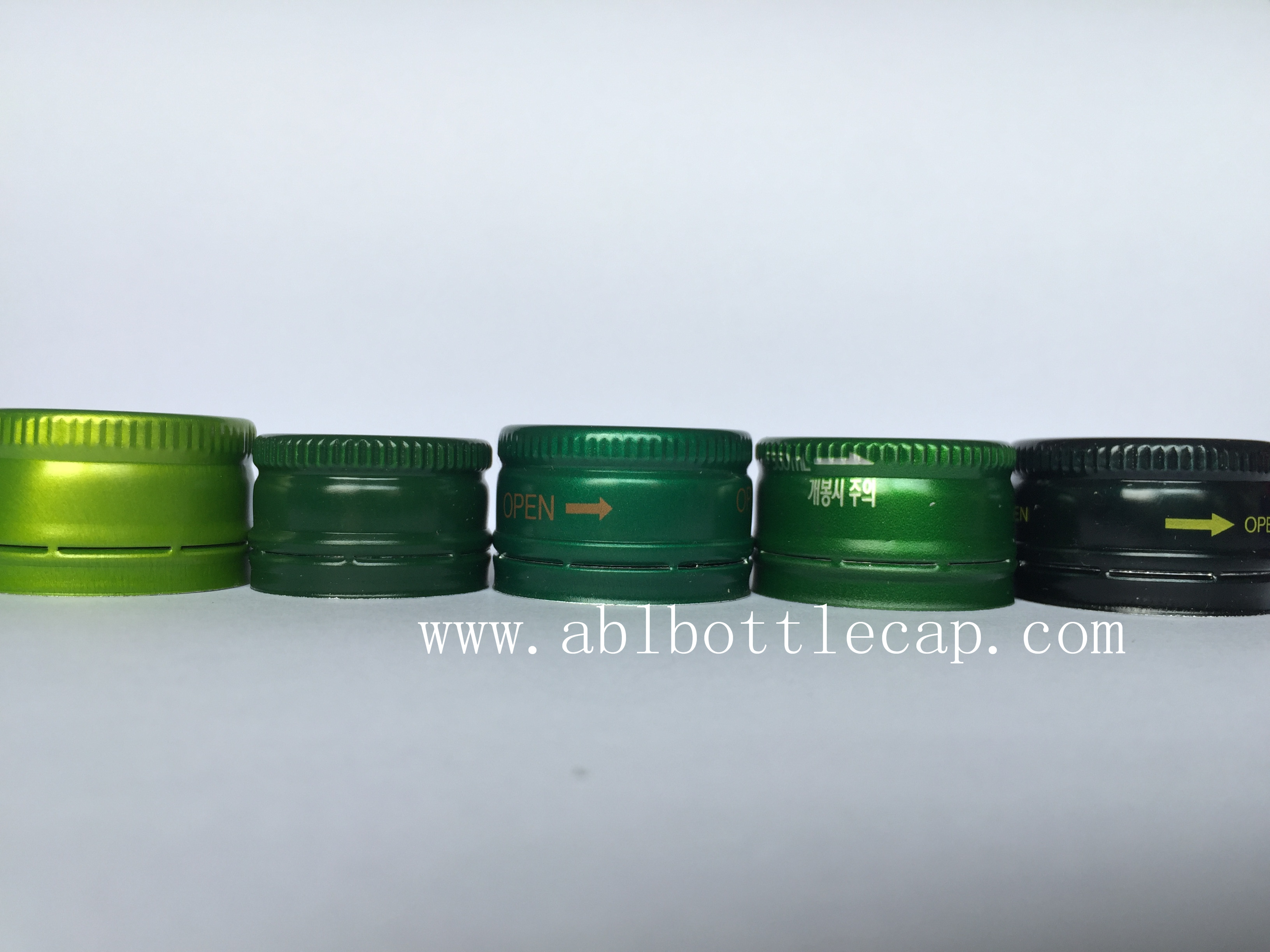 Green bottle cover